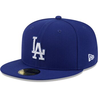 Lippikset litteä sininen istuva 59FIFTY Rhinstone Badge Los Angeles Dodgers MLB New Era