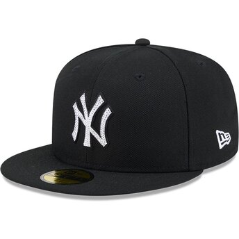Lippikset litteä musta istuva 59FIFTY Rhinestone Badge New York Yankees MLB New Era