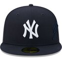 lippikset-littea-laivastonsininen-istuva-59fifty-side-script-new-york-yankees-mlb-new-era