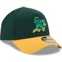 lippikset-kaareva-vihrea-snapback-9forty-a-frame-na-lifestyle-f1-oakland-athletics-mlb-new-era