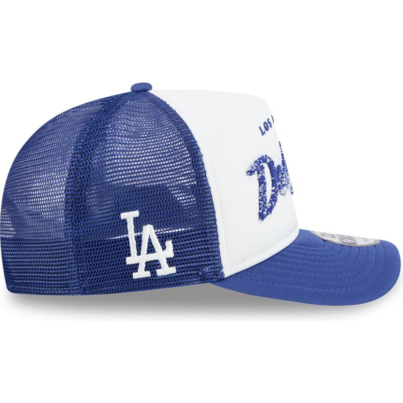 lippikset-kaareva-rekka-sininen-snapback-9fifty-a-frame-na-lifestyle-f1-los-angeles-dodgers-mlb-new-era