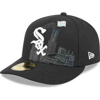Lippikset kaareva musta istuva 59FIFTY Pin NA Lifestyle F1 Chicago White Sox MLB New Era