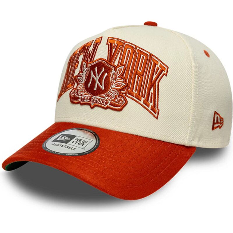lippikset-kaareva-beige-snapback-e-frame-wordmark-suede-new-york-yankees-mlb-new-era