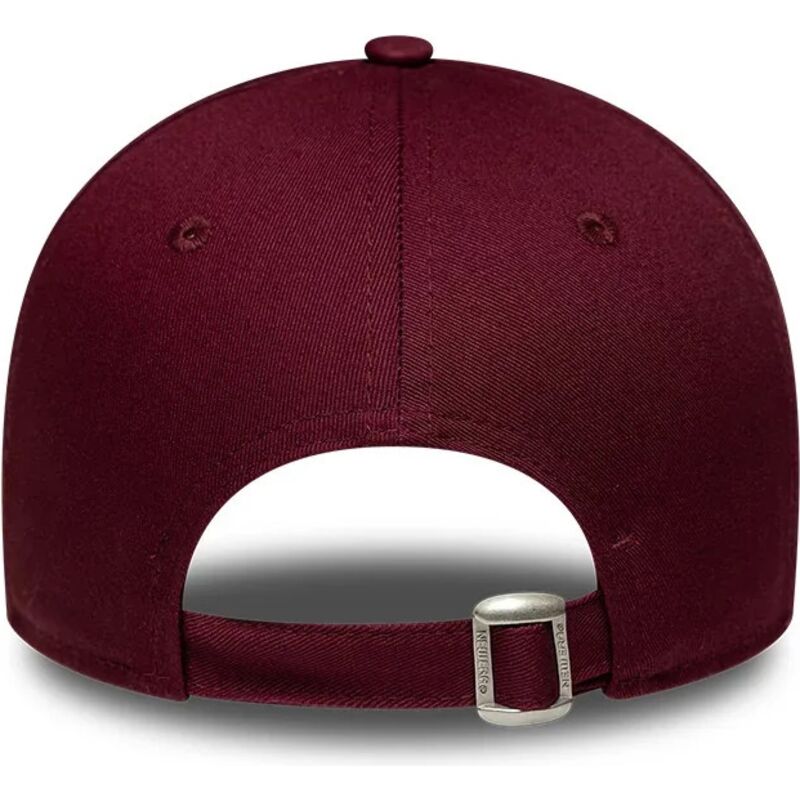 lippikset-kaareva-punainen-saadettava-nauha-rosa-9forty-metallic-new-york-yankees-mlb-new-era