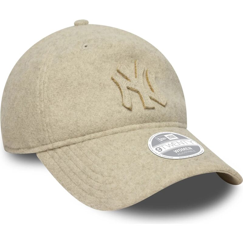 lippikset-kaareva-beige-saadettava-nauha-9twenty-a-frame-melton-luxe-new-york-yankees-mlb-new-era lippikset-kaareva-beige-saadettava-nauha-9twenty-a-frame-melton-luxe-new-york-yankees-mlb-new-era