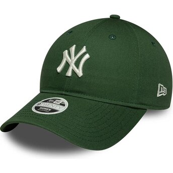 Lippikset kaareva vihreä säädettävä nauha 9TWENTY League Essential Midi New York Yankees MLB New Era