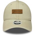 lippikset-kaareva-beige-saadettava-nauha-9twenty-denim-new-york-yankees-mlb-new-era
