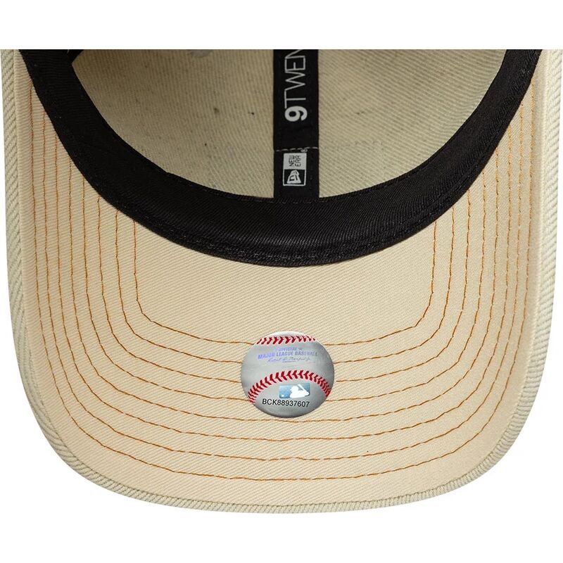 lippikset-kaareva-beige-saadettava-nauha-9twenty-denim-new-york-yankees-mlb-new-era