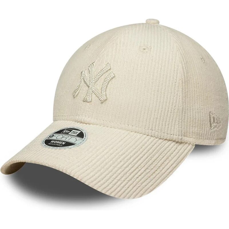 lippikset-kaareva-beige-saadettava-nauha-9forty-cord-new-york-yankees-mlb-new-era