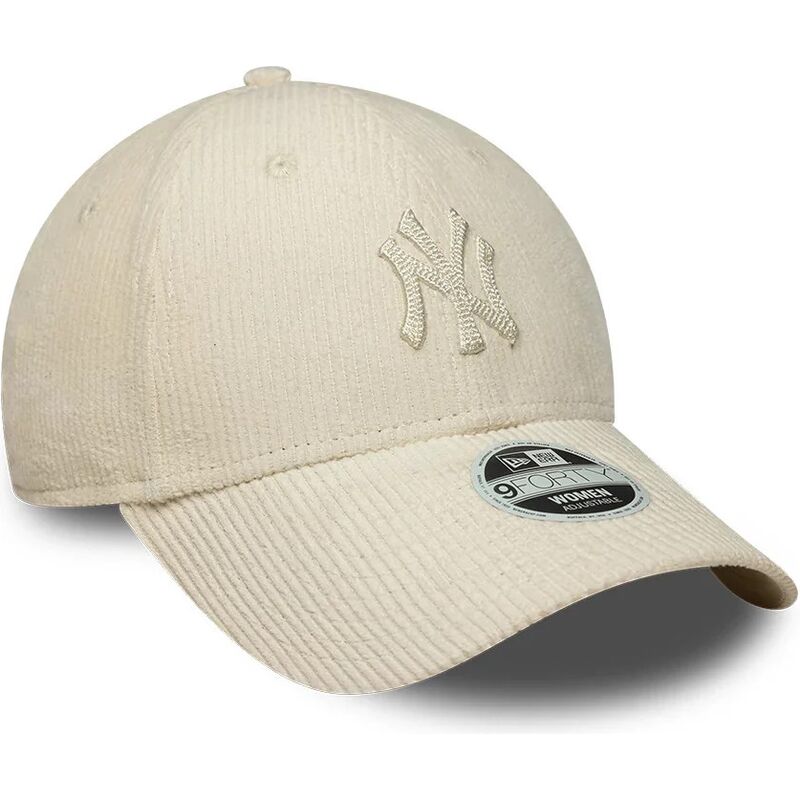 lippikset-kaareva-beige-saadettava-nauha-9forty-cord-new-york-yankees-mlb-new-era