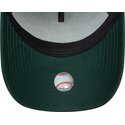lippikset-kaareva-vihrea-snapback-e-frame-team-outline-new-york-yankees-mlb-new-era