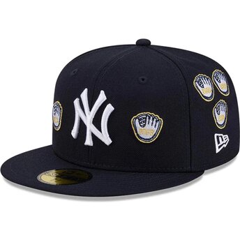 Lippikset litteä laivastonsininen istuva 59FIFTY Spike Lee Gloves New York Yankees MLB New Era