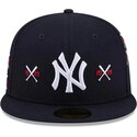lippikset-littea-laivastonsininen-istuva-59fifty-spike-lee-crossed-bats-new-york-yankees-mlb-new-era