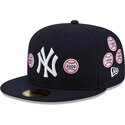 lippikset-littea-laivastonsininen-istuva-59fifty-spike-lee-patches-new-york-yankees-mlb-new-era