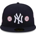 lippikset-littea-laivastonsininen-istuva-59fifty-spike-lee-patches-new-york-yankees-mlb-new-era