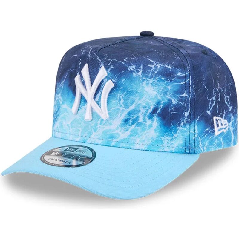 lippikset-kaareva-sininen-snapback-9fifty-a-frame-deep-water-new-york-yankees-mlb-new-era