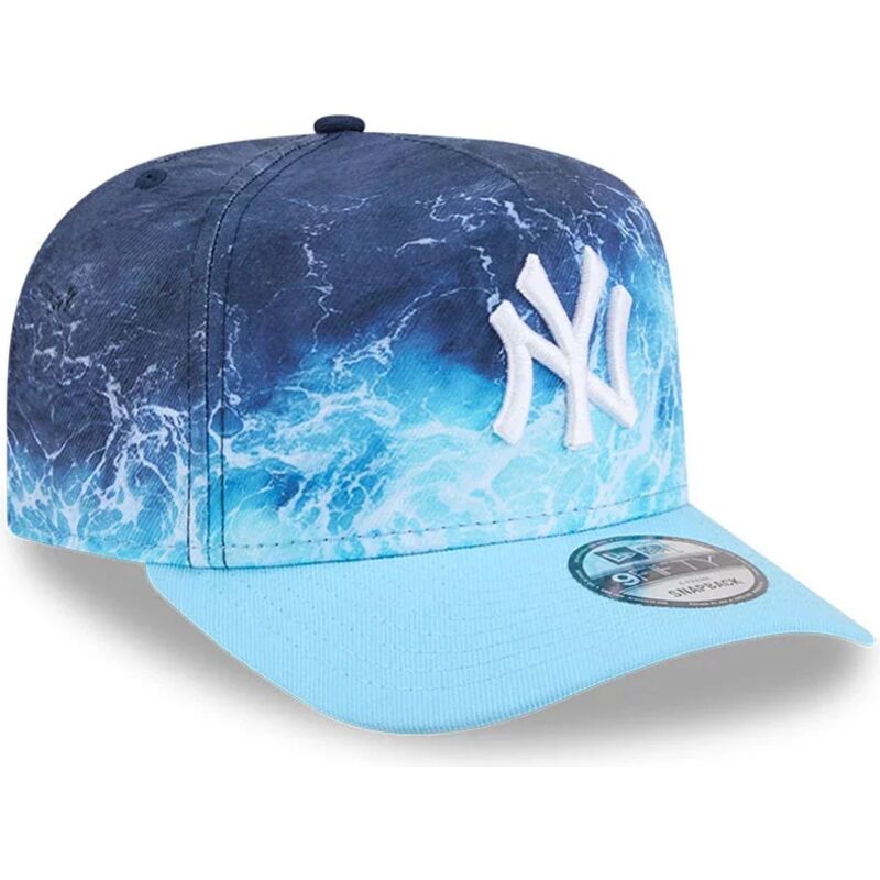 lippikset-kaareva-sininen-snapback-9fifty-a-frame-deep-water-new-york-yankees-mlb-new-era