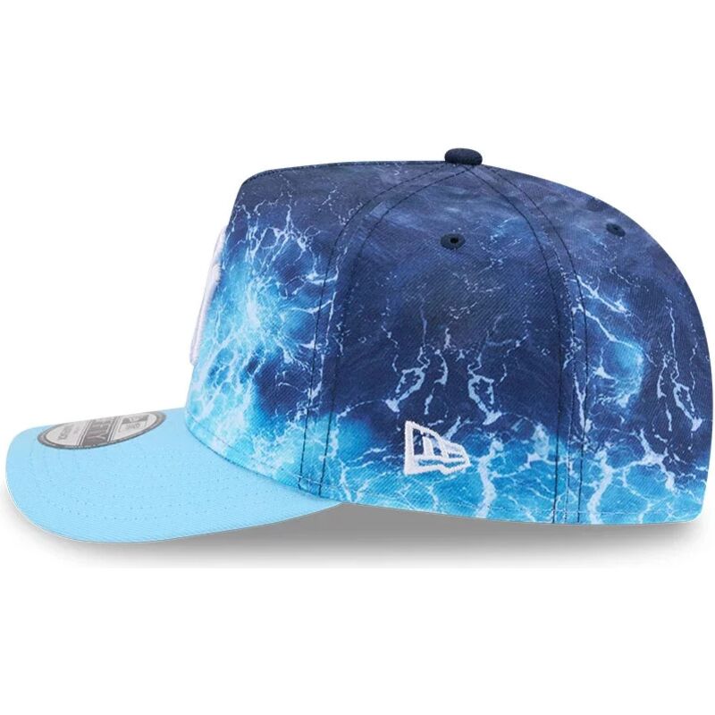 lippikset-kaareva-sininen-snapback-9fifty-a-frame-deep-water-new-york-yankees-mlb-new-era