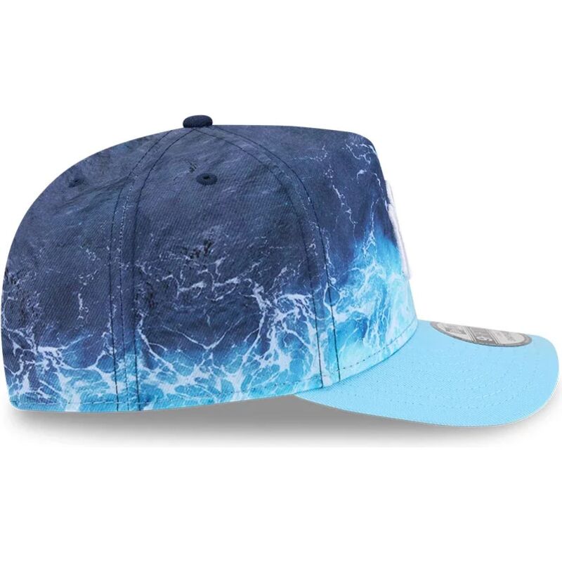 lippikset-kaareva-sininen-snapback-9fifty-a-frame-deep-water-new-york-yankees-mlb-new-era