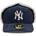 lippikset-kaareva-laivastonsininen-istuva-59fifty-cord-dog-ear-new-york-yankees-mlb-new-era