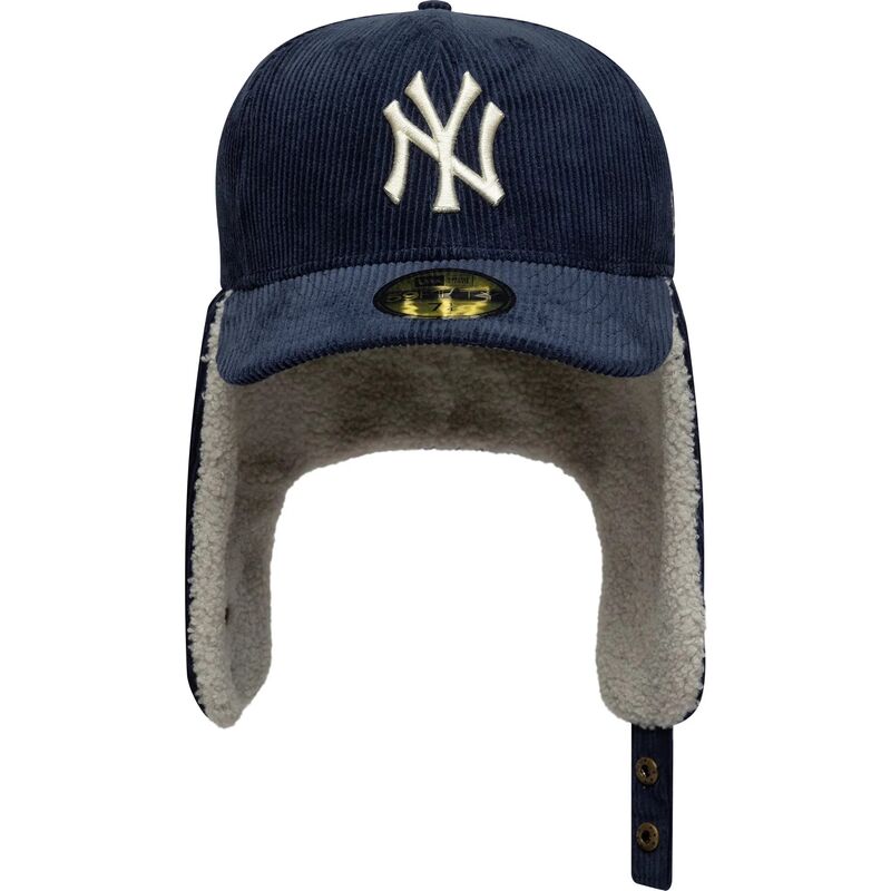 lippikset-kaareva-laivastonsininen-istuva-59fifty-cord-dog-ear-new-york-yankees-mlb-new-era