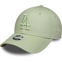 lippikset-kaareva-vihrea-saadettava-nauha-9forty-league-essential-los-angeles-dodgers-mlb-new-era