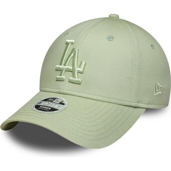 Lippikset kaareva vihreä säädettävä nauha 9FORTY League Essential Los Angeles Dodgers MLB New Era