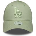 lippikset-kaareva-vihrea-saadettava-nauha-9forty-league-essential-los-angeles-dodgers-mlb-new-era