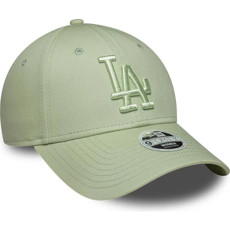 lippikset-kaareva-vihrea-saadettava-nauha-9forty-league-essential-los-angeles-dodgers-mlb-new-era