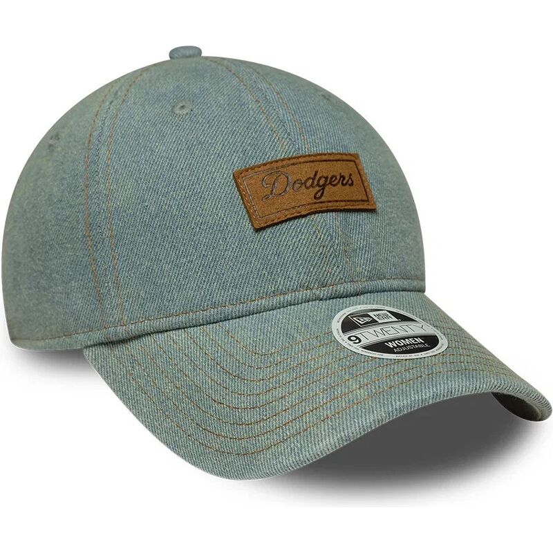lippikset-kaareva-sininen-saadettava-nauha-9twenty-denim-los-angeles-dodgers-mlb-new-era lippikset-kaareva-sininen-saadettava-nauha-9twenty-denim-los-angeles-dodgers-mlb-new-era