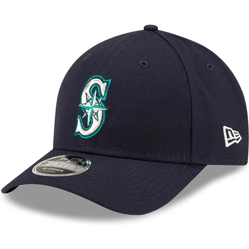 lippikset-kaareva-laivastonsininen-snapback-9forty-m-crown-player-replica-seattle-mariners-mlb-new-era
