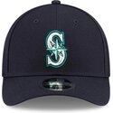 lippikset-kaareva-laivastonsininen-snapback-9forty-m-crown-player-replica-seattle-mariners-mlb-new-era