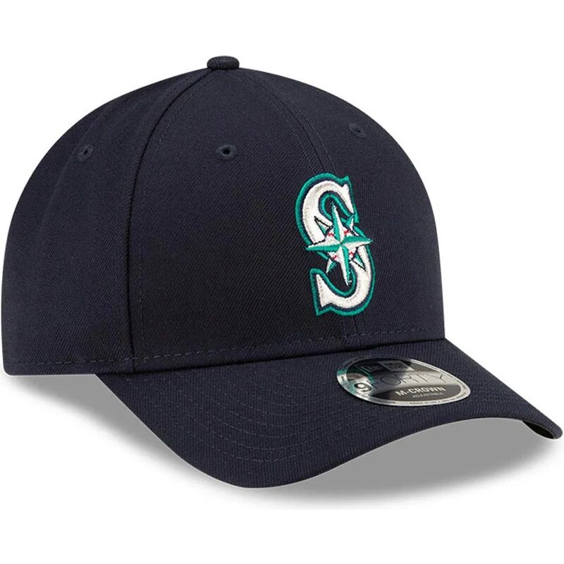 lippikset-kaareva-laivastonsininen-snapback-9forty-m-crown-player-replica-seattle-mariners-mlb-new-era