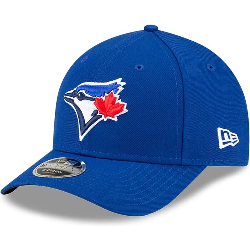 lippikset-kaareva-sininen-snapback-9forty-m-crown-player-replica-toronto-blue-jays-mlb-new-era