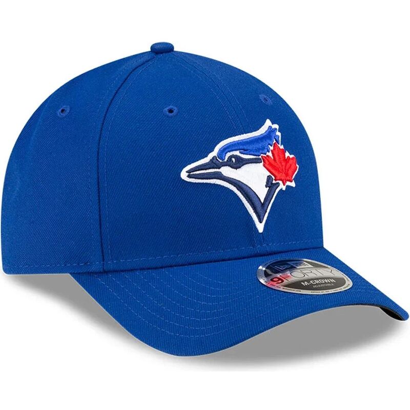 lippikset-kaareva-sininen-snapback-9forty-m-crown-player-replica-toronto-blue-jays-mlb-new-era