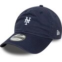 lippikset-kaareva-laivastonsininen-saadettava-nauha-9twenty-washed-mini-new-york-mets-mlb-new-era