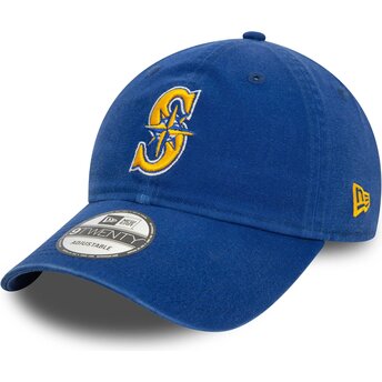 Lippikset kaareva sininen säädettävä nauha 9TWENTY Core Classic Seattle Mariners MLB New Era