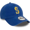 lippikset-kaareva-sininen-saadettava-nauha-9twenty-core-classic-seattle-mariners-mlb-new-era
