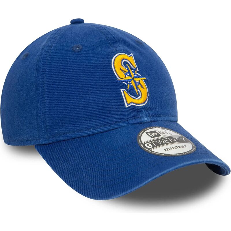 lippikset-kaareva-sininen-saadettava-nauha-9twenty-core-classic-seattle-mariners-mlb-new-era