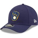 lippikset-kaareva-laivastonsininen-snapback-9forty-m-crown-player-replica-milwaukee-brewers-mlb-new-era