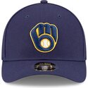 lippikset-kaareva-laivastonsininen-snapback-9forty-m-crown-player-replica-milwaukee-brewers-mlb-new-era