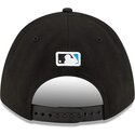 lippikset-kaareva-musta-snapback-9forty-m-crown-player-replica-miami-marlins-mlb-new-era
