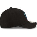 lippikset-kaareva-musta-snapback-9forty-m-crown-player-replica-miami-marlins-mlb-new-era