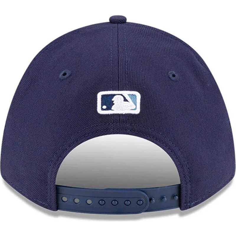 lippikset-kaareva-laivastonsininen-snapback-9forty-m-crown-player-replica-tampa-bay-rays-mlb-new-era