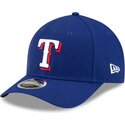 lippikset-kaareva-sininen-snapback-9forty-m-crown-player-replica-texas-rangers-mlb-new-era