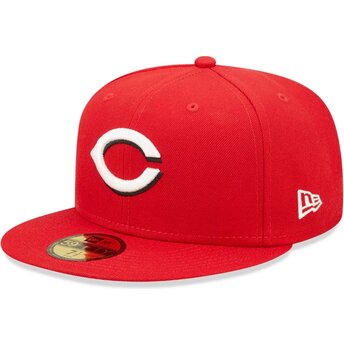 Lippikset litteä punainen istuva 59FIFTY AC Perf Cincinnati Reds MLB New Era