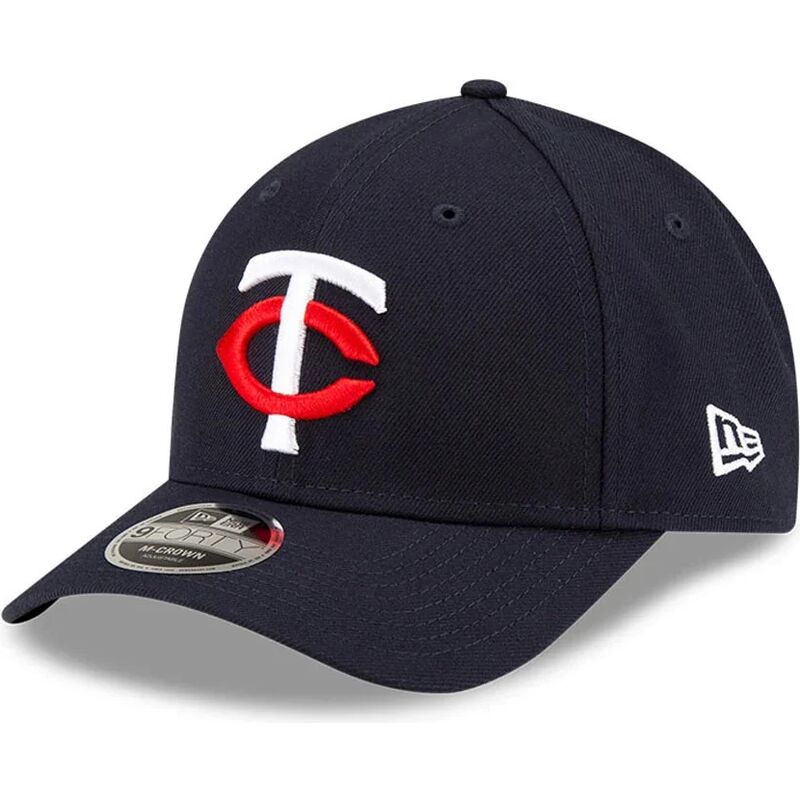 lippikset-kaareva-laivastonsininen-snapback-9forty-m-crown-player-replica-minnesota-twins-mlb-new-era