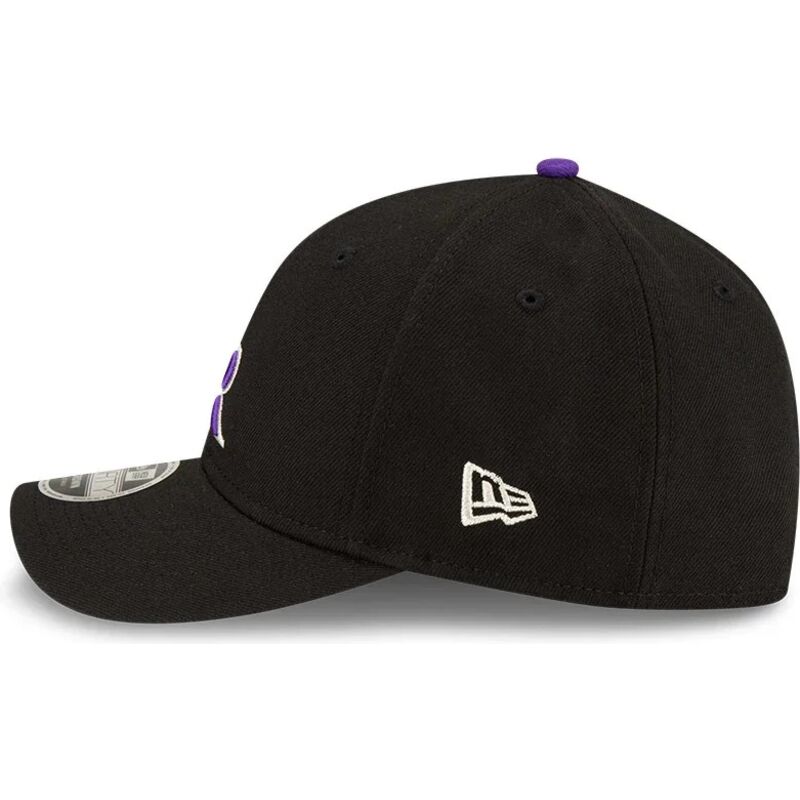 lippikset-kaareva-musta-snapback-9forty-m-crown-player-replica-colorado-rockies-mlb-new-era