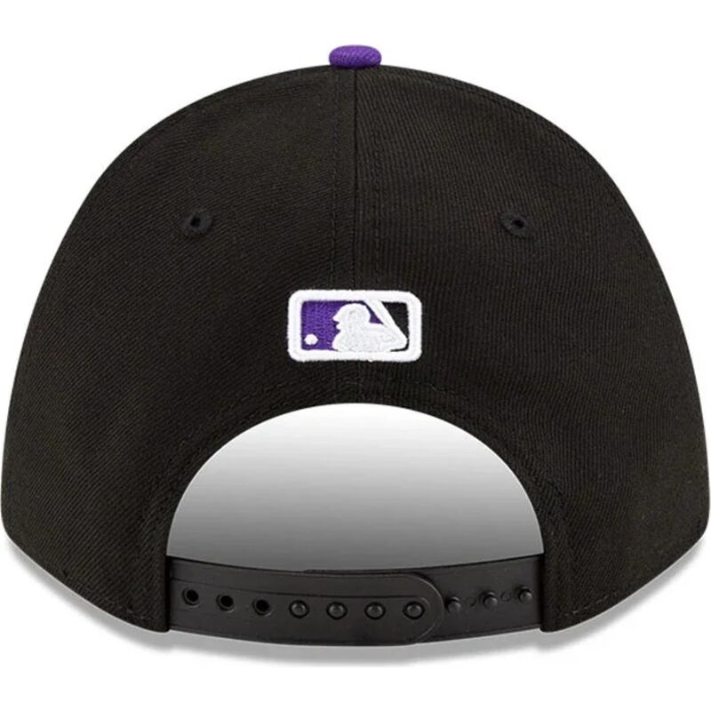 lippikset-kaareva-musta-snapback-9forty-m-crown-player-replica-colorado-rockies-mlb-new-era
