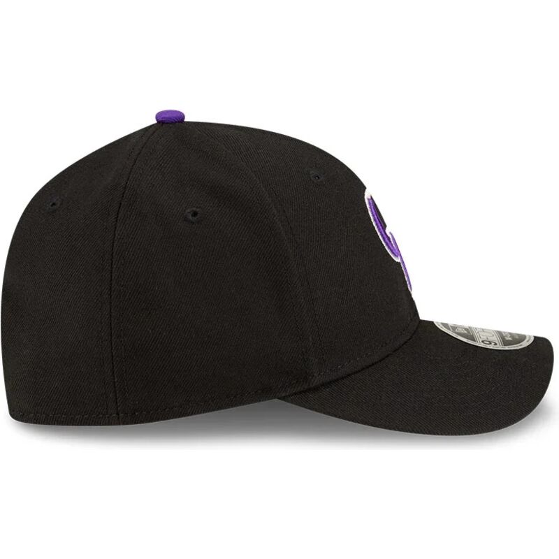 lippikset-kaareva-musta-snapback-9forty-m-crown-player-replica-colorado-rockies-mlb-new-era